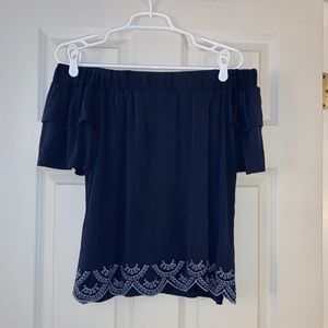 Francesca’s off the shoulder top